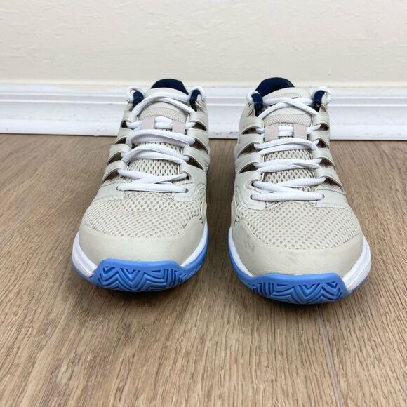 NikeCourt Air Zoom Prestige Women’s Tennis Shoe - Beige & Pink - Picture 4 of 6